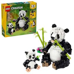 *LEGO CREATOR-FAUNA SALVAJE: FAMILIA DE PANDAS