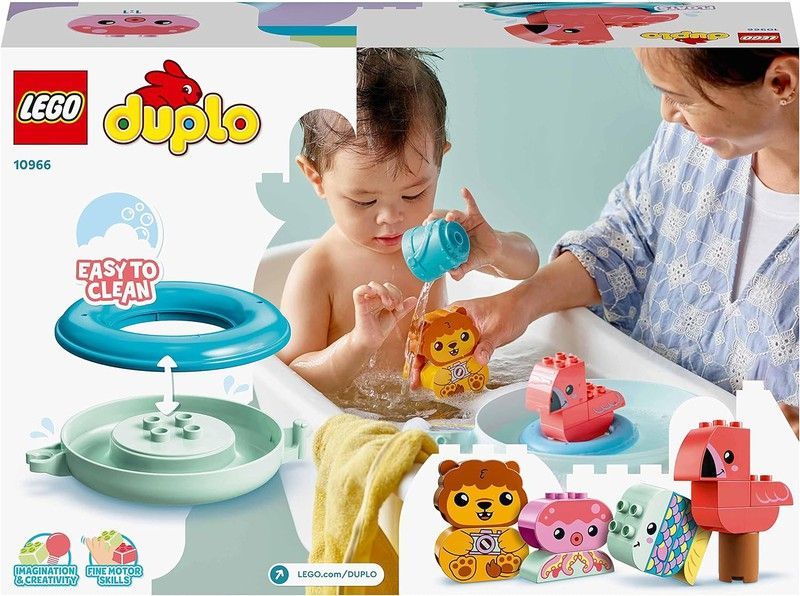 Lego Duplo - Diversión en el Baño: Isla de los Animales Flotante