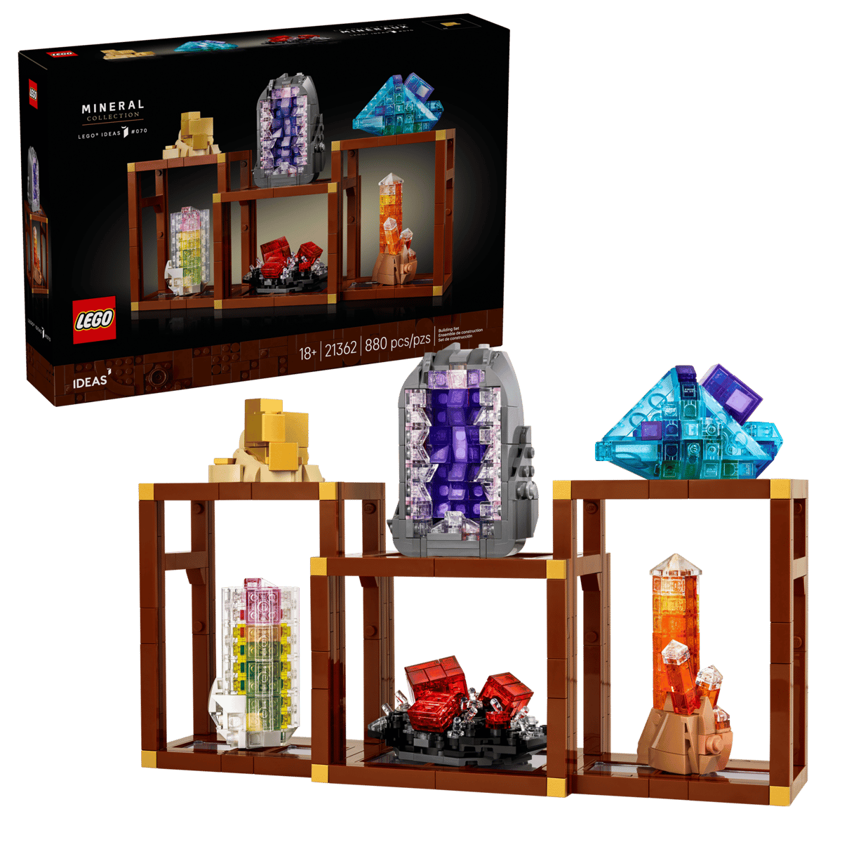 Lego Ideas - Colección De Minerales