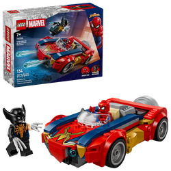 Lego Marvel - Coche de Spider-Man vs. Lobezno Venomizado