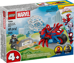 Lego Marvel - Spidey en su Moto vs. Rino