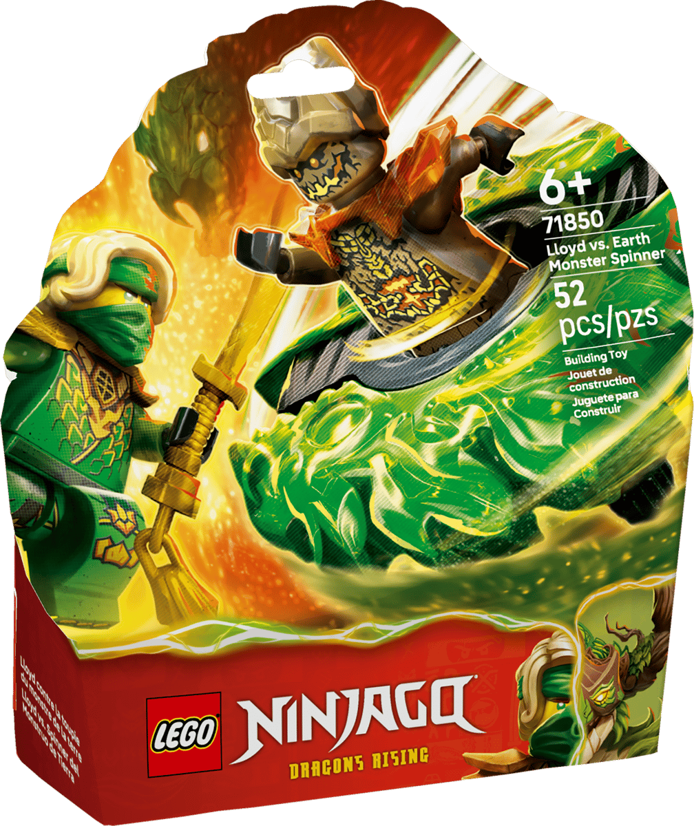 Lego Ninjago - Lloyd vs. Spinner del Monstruo de Tierra