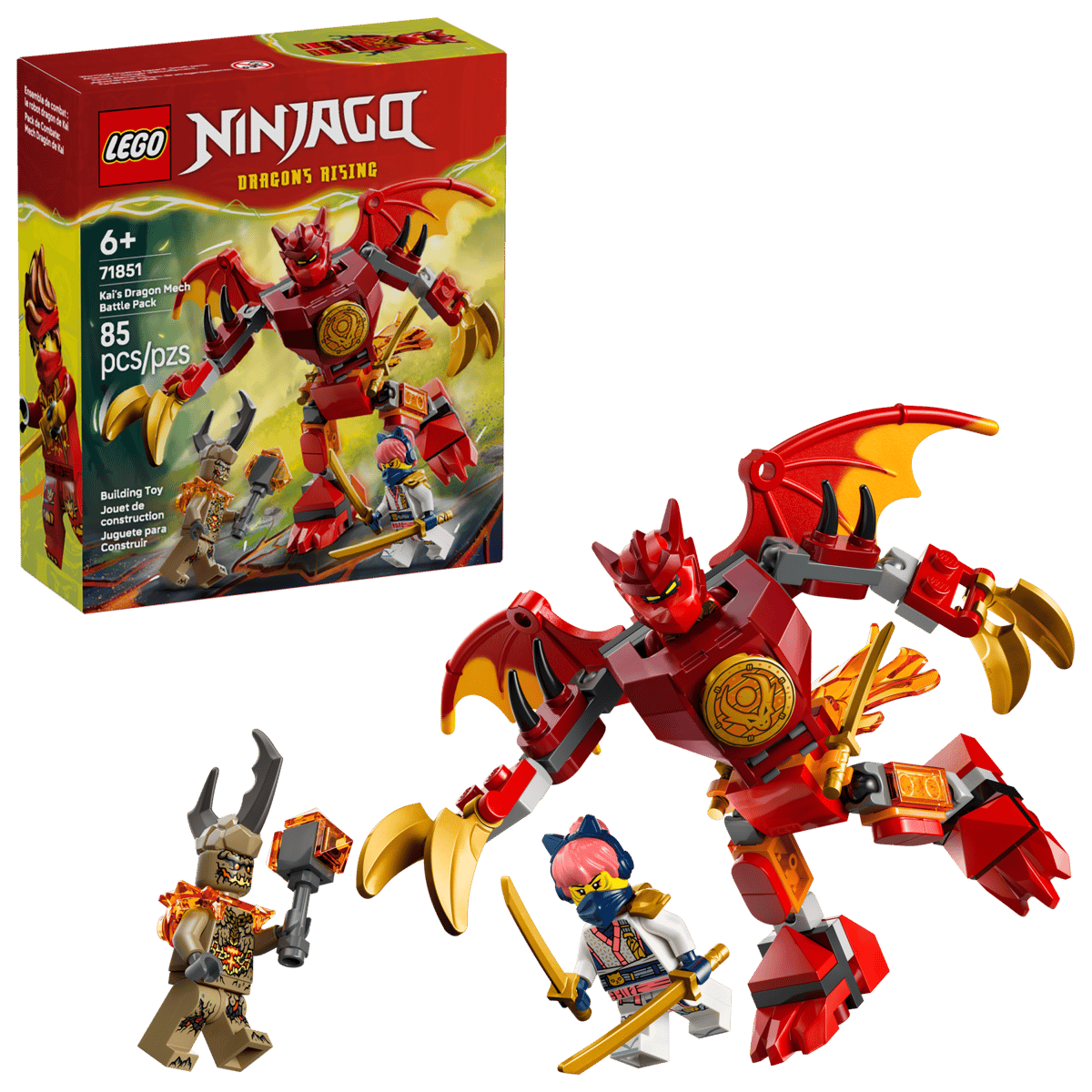 Lego Ninjago Pack de Combate: Meca Dragón de Kai