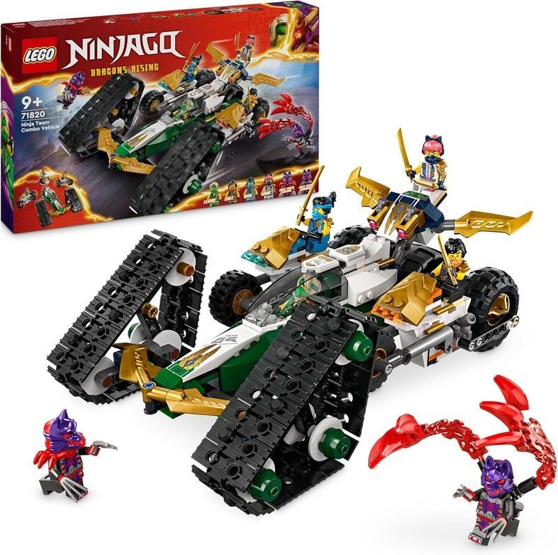 Lego Ninjago - Vehículo Combinado del Equipo Ninja