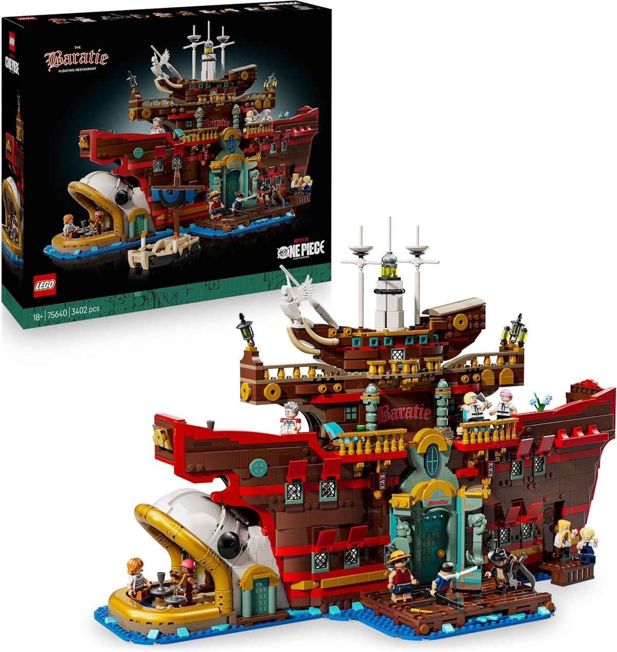 Lego One Piece Restaurante Flotante Baratie