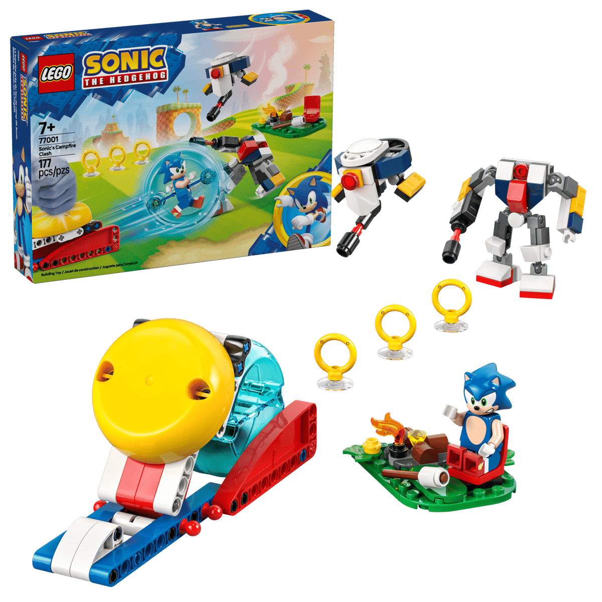 Lego Sonic - Batalla de Sonic en la Hoguera