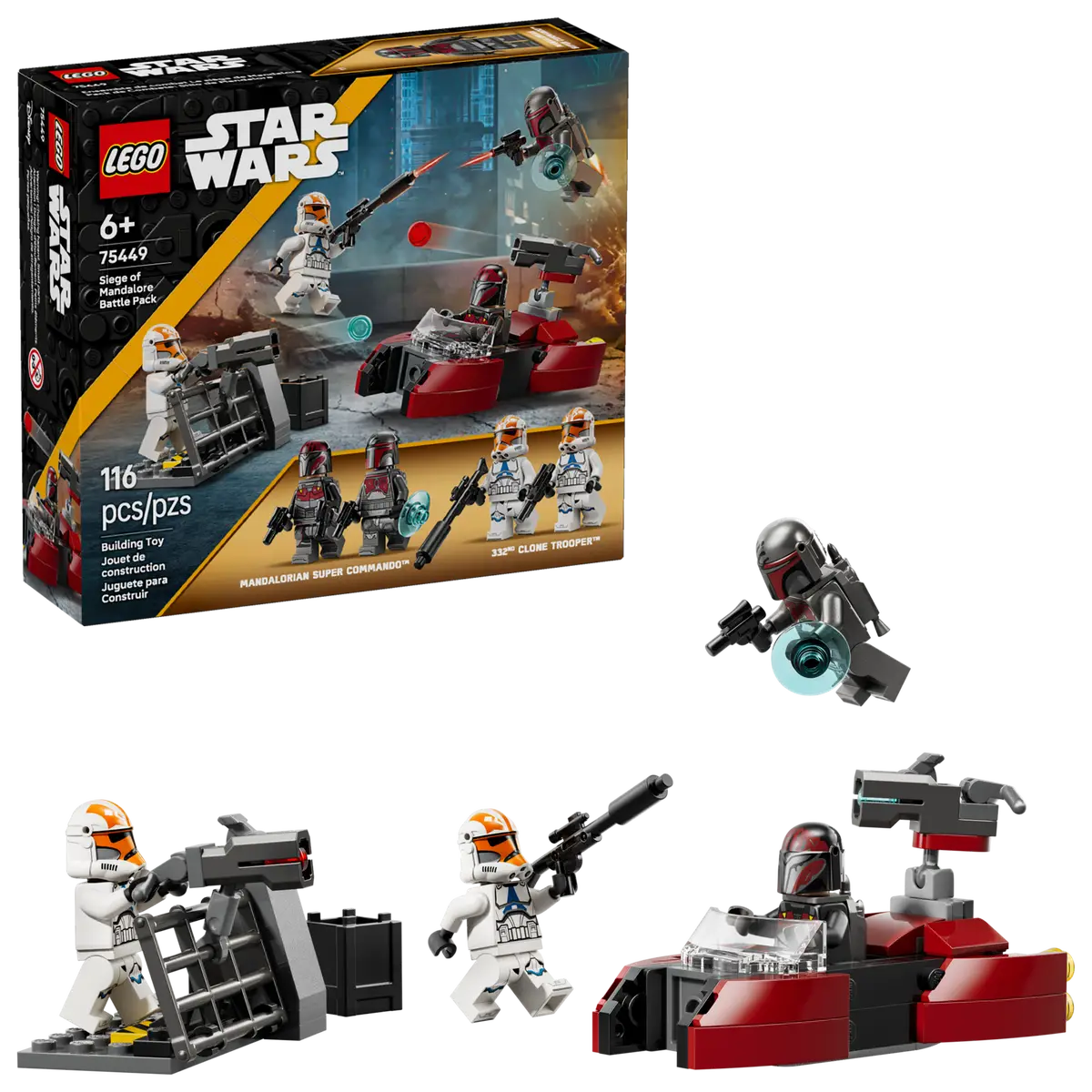 Lego  Star Wars -  Pack de Combate: Asedio de Mandalore