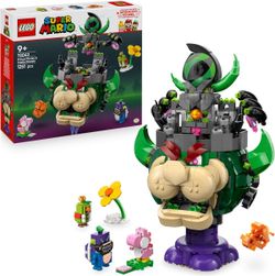 Lego Super Mario - Príncipe Florian y Bowser Castillo