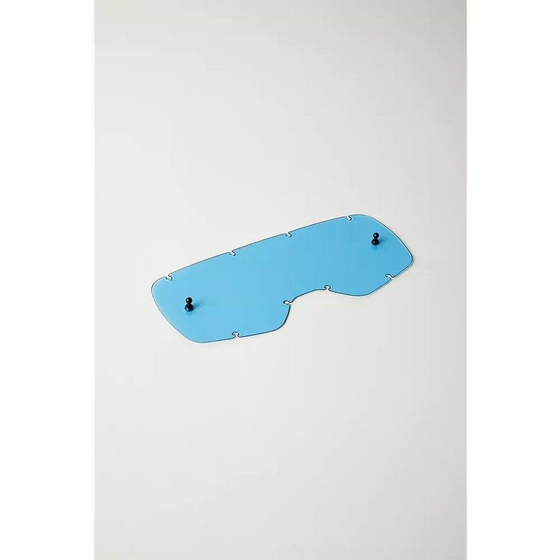 🥽🔵🚵‍♂️ Lentes Azul FOX MX20 Juvenil para Gafas Airspace/Main YTH  | Visión y Estilo para Jóvenes Riders