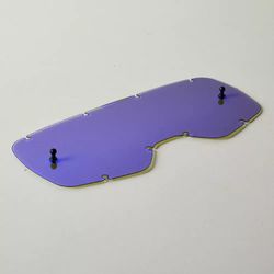 🔵🌞🚵‍♂️ Lentes FOX Recambio MX20 Juveniles Azules para Airspace/Main | Visión Nítida y Estilo Único