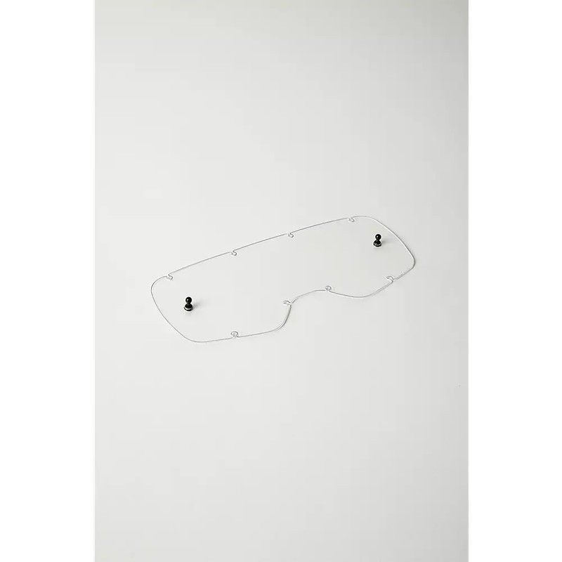 🥽✨👁️ Lentes Transparente FOX MX20 Juvenil para Gafas Airspace/Main YTH  | Visión Clara y Protección Total