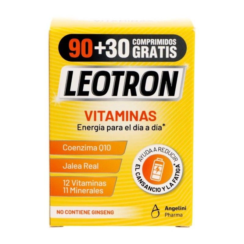 Leotron Vitaminas 90 + 30 Comprimidos