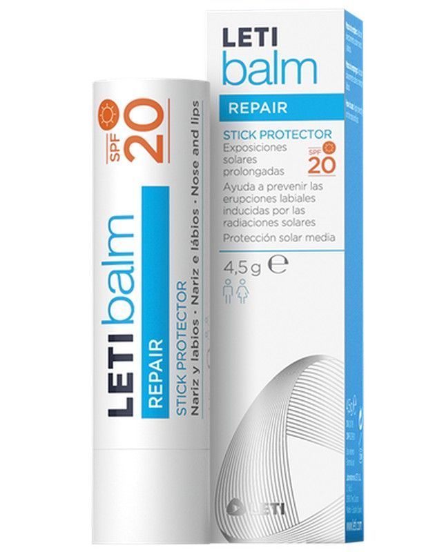 LETIbalm Stick Protector SPF20 Nariz y Labios 4,5g