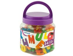 Letras mayúsculas magnéticas (155 piezas)