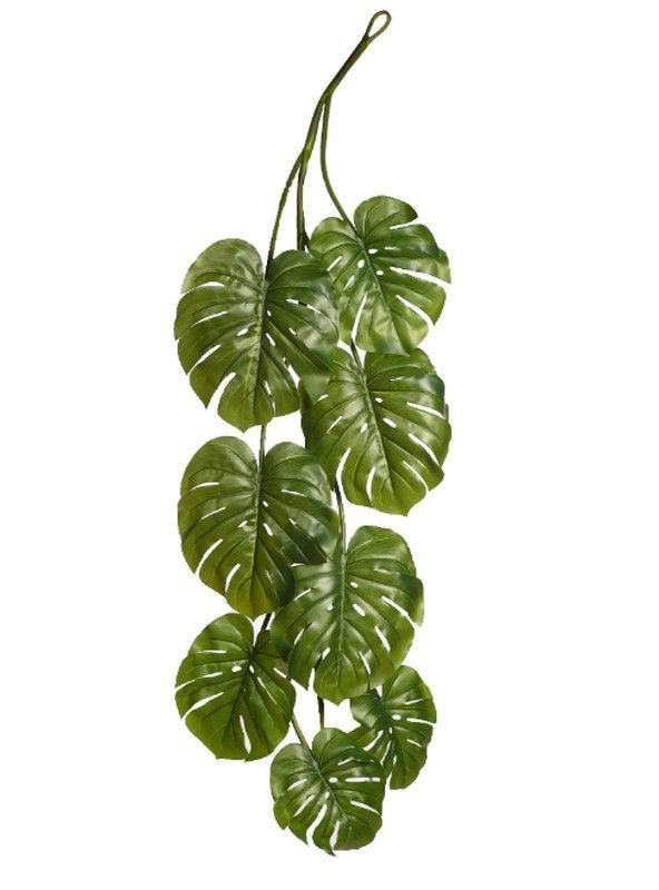 LIANA HOJAS DE MONSTERA ARTIFICIAL 120CM