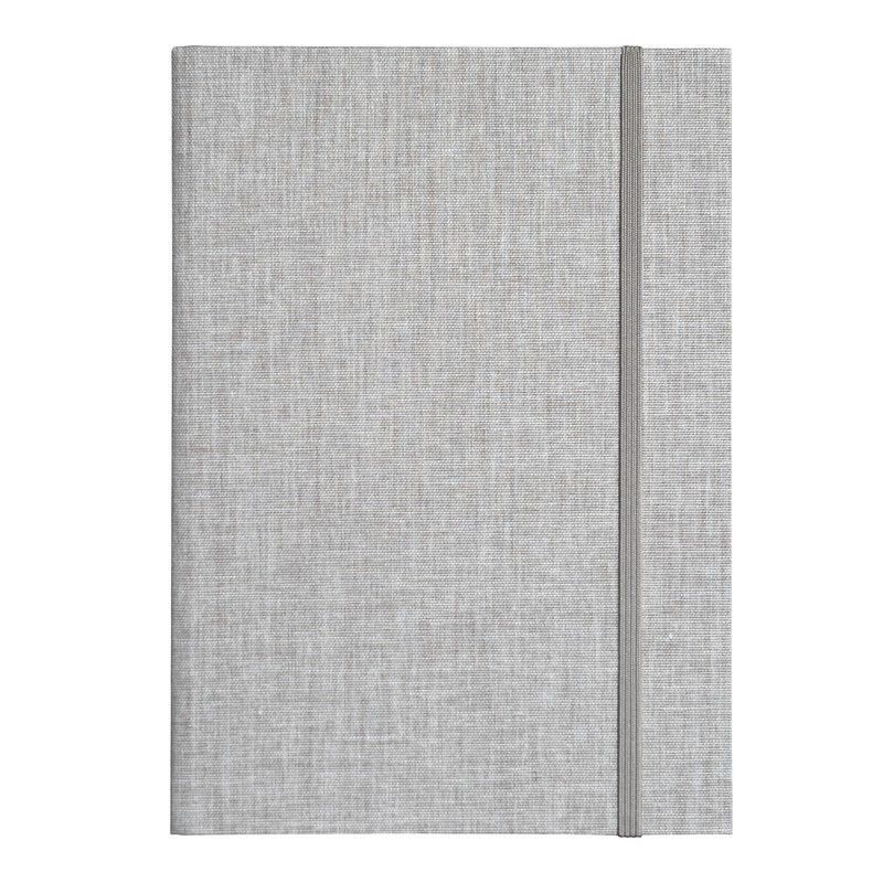 Libreta A5 Linum Gris Goldbuch 200 páginas