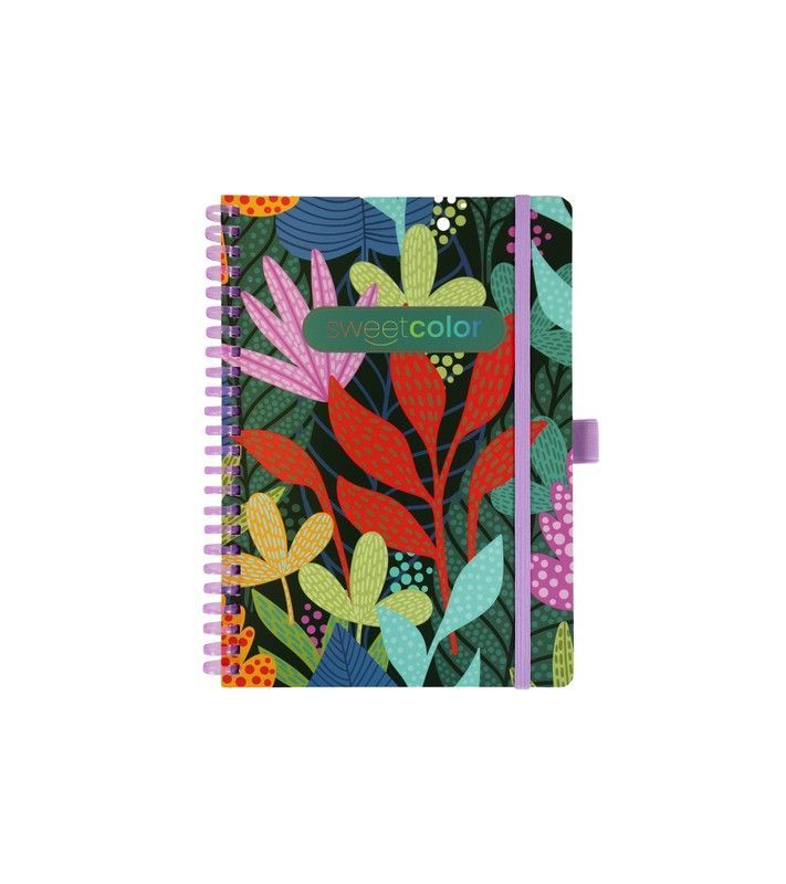 Libreta Espiral A5 80H de Puntos 90gr Tropical