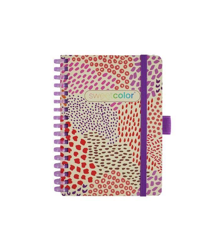 Libreta Espiral A6 80H Lisas 90gr Puntitos