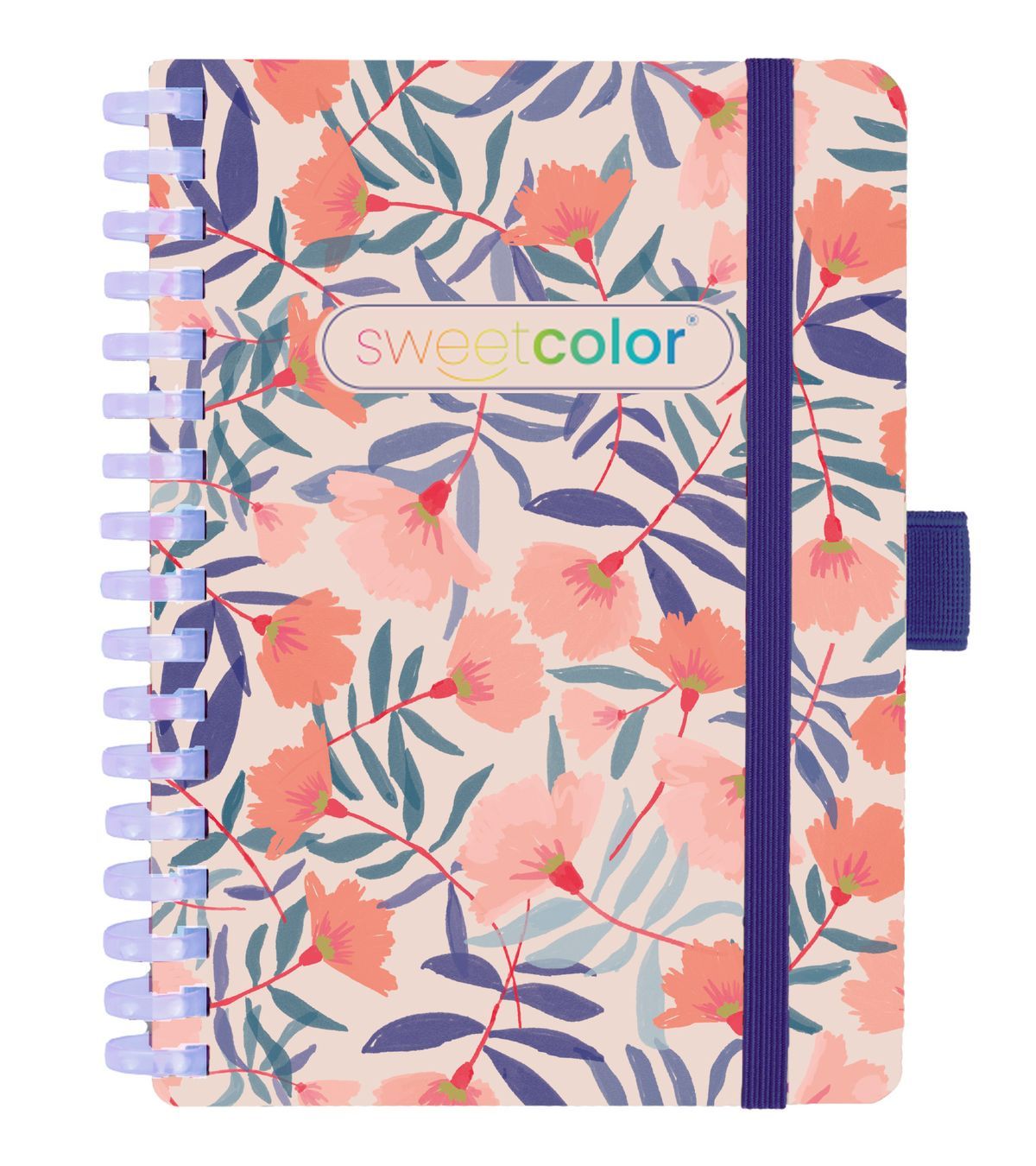 Libreta Espiral Soft A5 80H 90gr Puntos Clavel