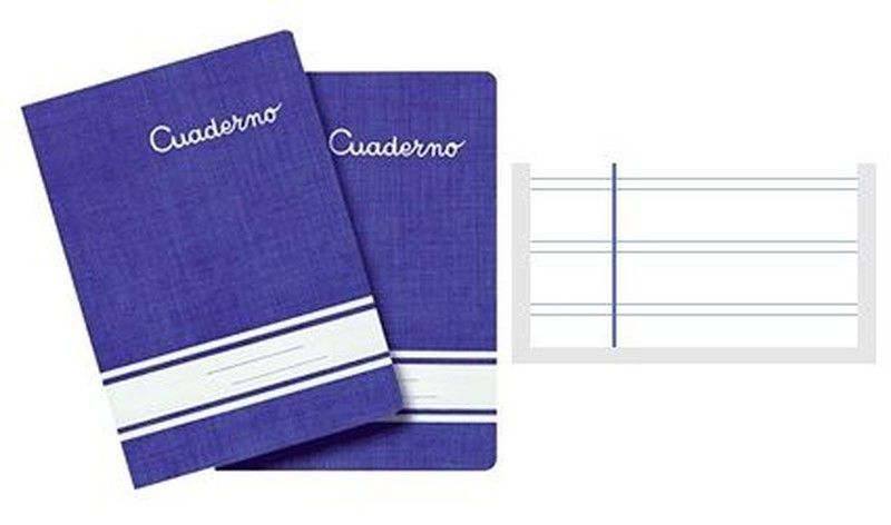 Libreta grapa 16 hojas 4º Pauta 2'5