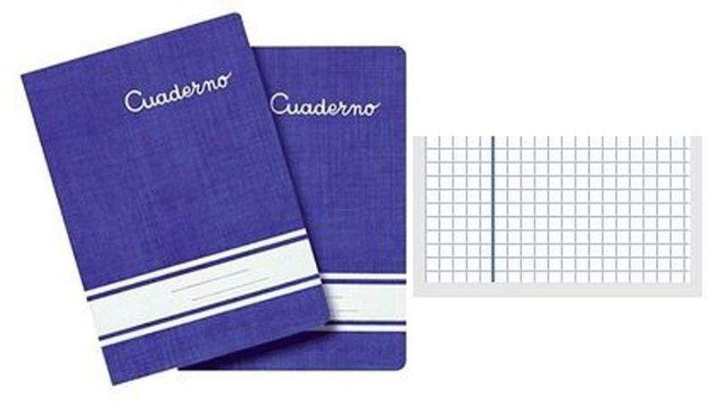 Libreta grapa 32 hojas 4º cuadricula 4*4