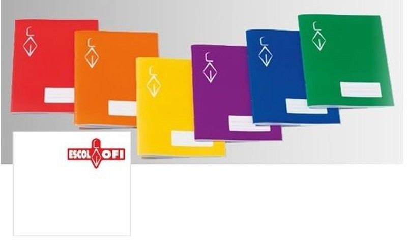 Libreta grapa 32 hojas 4º Liso