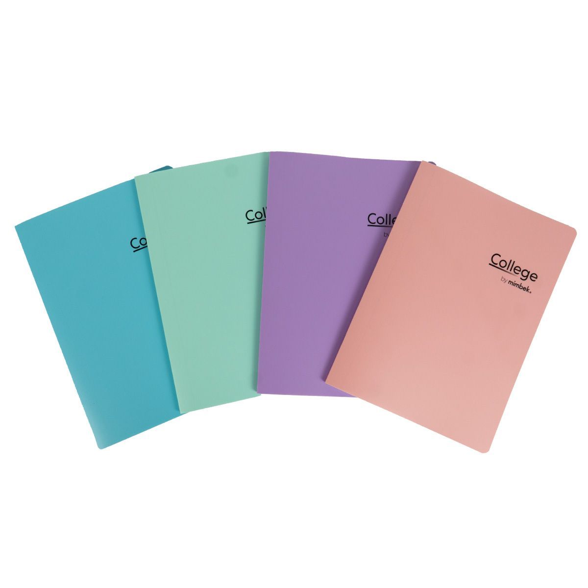 Libreta Grapada Tapa Polipropileno A4 48h 90gr Pastel