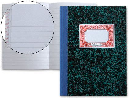 Libro Miquelrius Cartone 3061 tamaño Cuarto 100 Hojas Rayado Horizontal