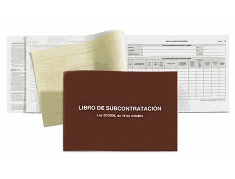 Libros de subcontratación en distintos idiomas