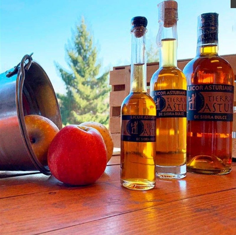 Licor Asturiano de Sidra Dulce Tierra Ascur 70 cl