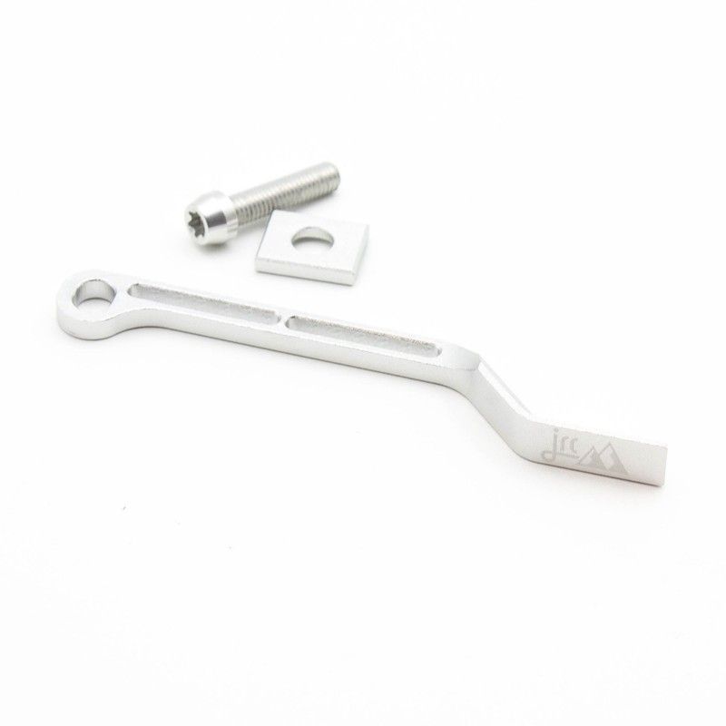 Lightweight Anodized Chain Catcher - Double Silver