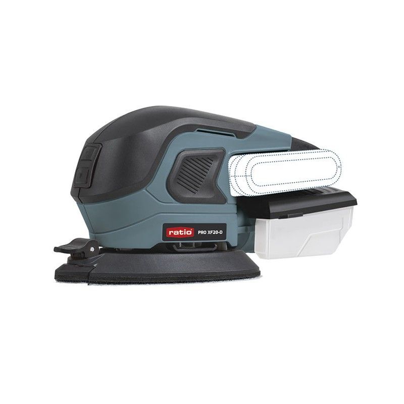 Lijadora delta batería Share System RATIO XF20-D Lijadora Delta Pro Xf20-D 20V S/Bateria