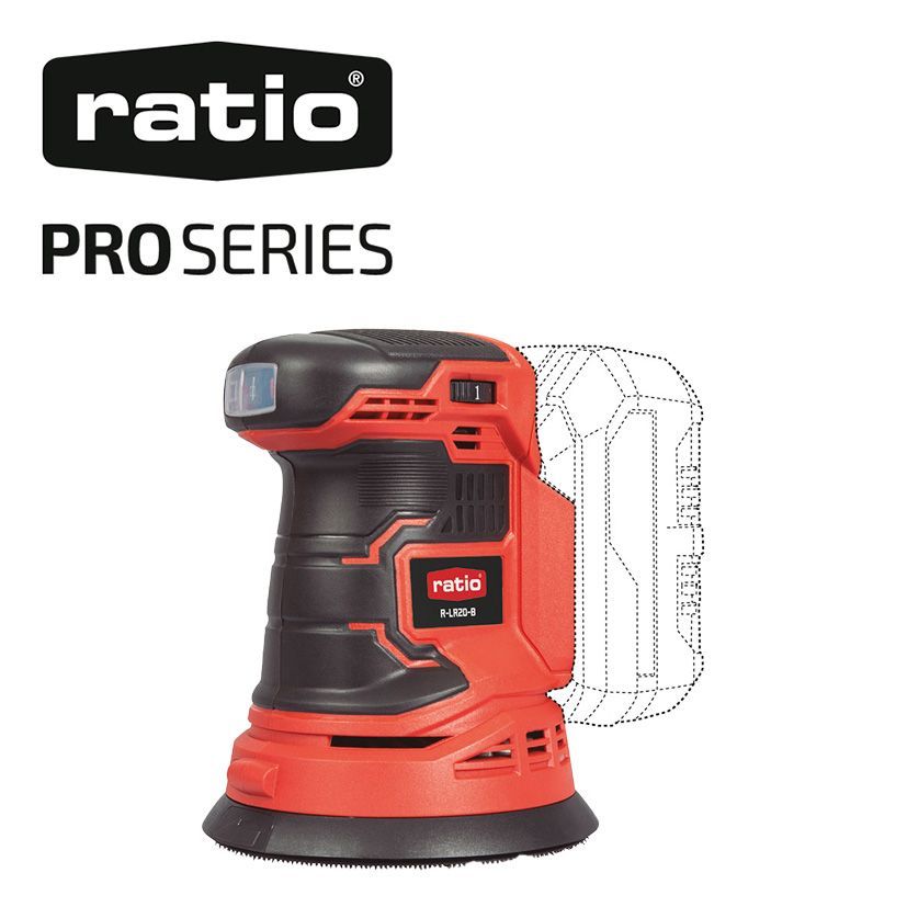 Lijadora Rotorbital Ø 125 Mm Rlr20-B