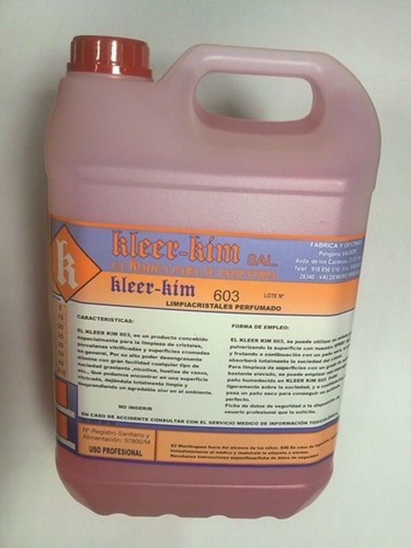 Limpiacristales perfumado. 2 tamaños
