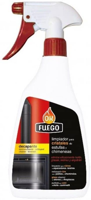 Limpiador cristal estufas decapante 500ml. FLOWER