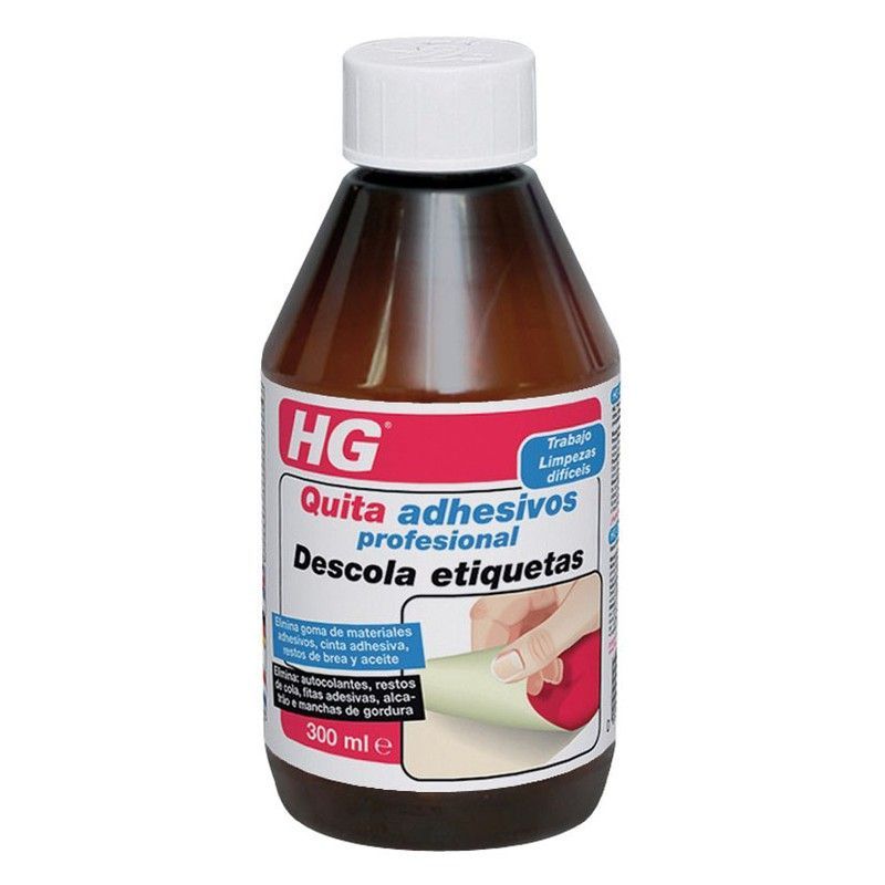 Limpiador de adhesivos HG. Quita Adhesivos 300 Ml.