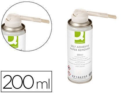 Limpiador de Pegamento Q-Connect para Etiqueta Adhesiva 200Ml