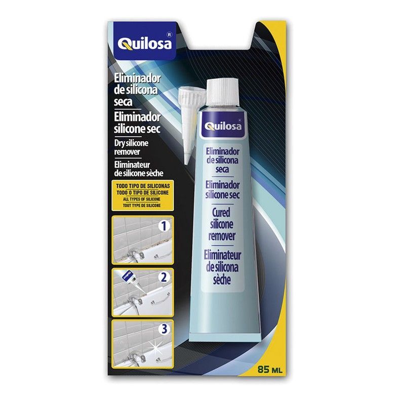 Limpiador de silicona QUILOSA. Eliminador De Silicona Seca Tubo 85