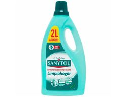 Limpiador desinfectante sanytol limpiahogar multisuperficies bote de 2 litros