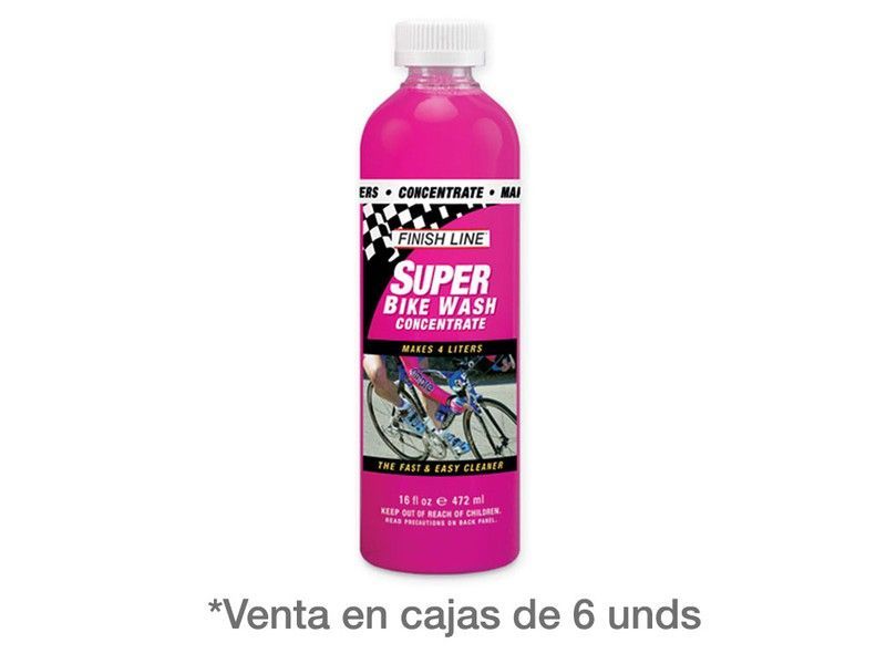 Limpiador finish line super bike wash concentrado 475CL