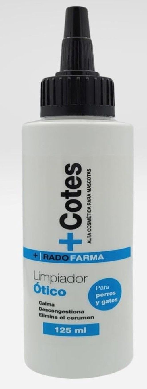 Limpiador ótico para perros y gatos +Cotes 125ml