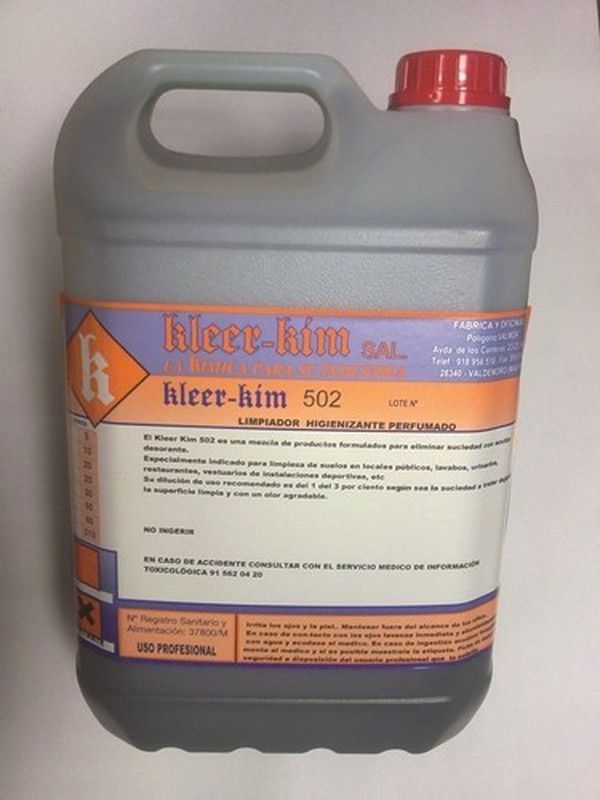 Limpiador perfumado higienizante. 2 tamaños