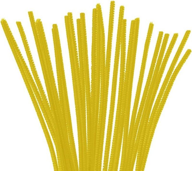 Limpiapipas amarillos 50 und.