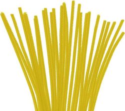 Limpiapipas amarillos 50 und.