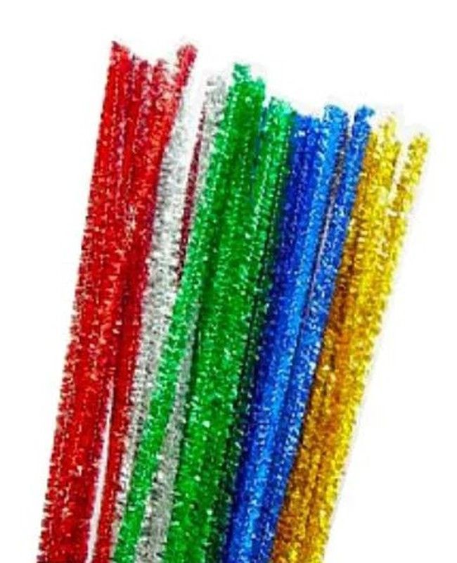 Limpiapipas colores brillantes 50 und.