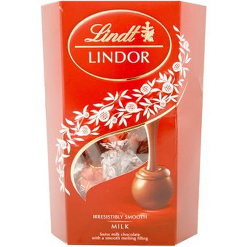 Lindor Cornet Leche 200Gr (16Uds)