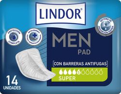 Lindor MEN Super 5 Gotas 14 Unidades