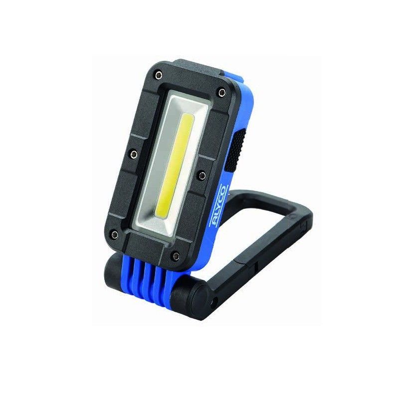 Linterna Bifocal Recargable Cob Con Clip Alyco