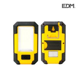 Linterna led con gancho e iman cob 8w 500 lumens