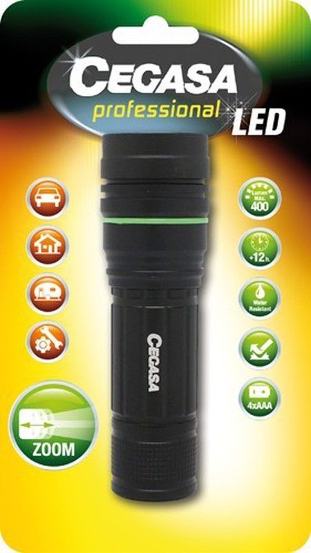 Linterna profesional 400 lumen